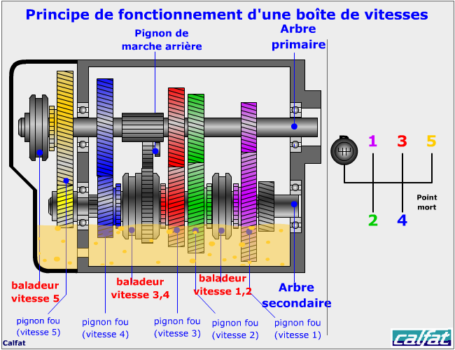 Boite de vitesses Educauto